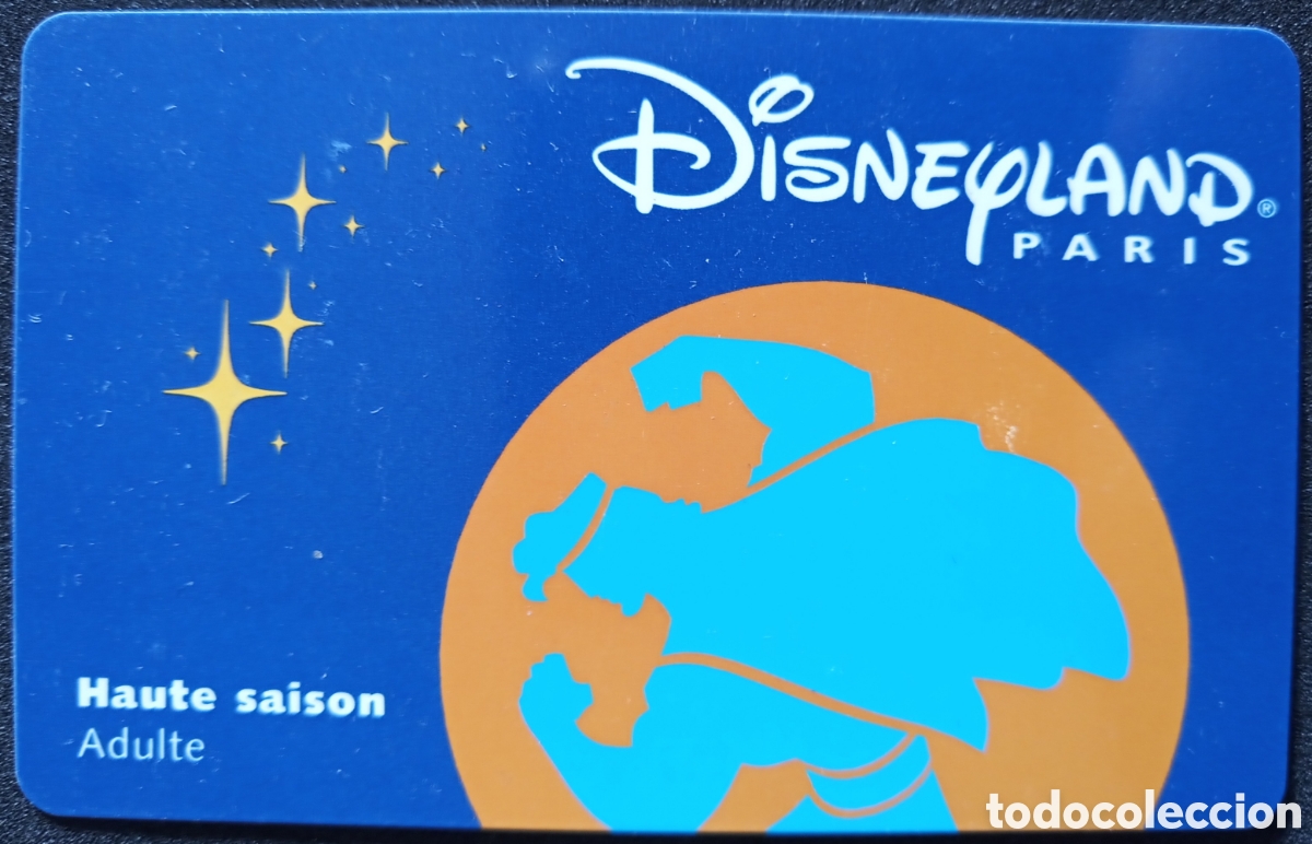 Collectionnisme Papier divers: ENTRADA DISNEYLAND PAR&Iacute;S