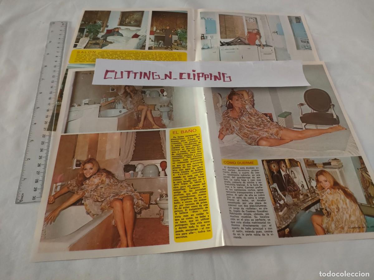 Otros Art&iacute;culos de Coleccionismo en Papel: Clipping [CARMEN SEVILLA][DM](1972) Famosas en la intimidad