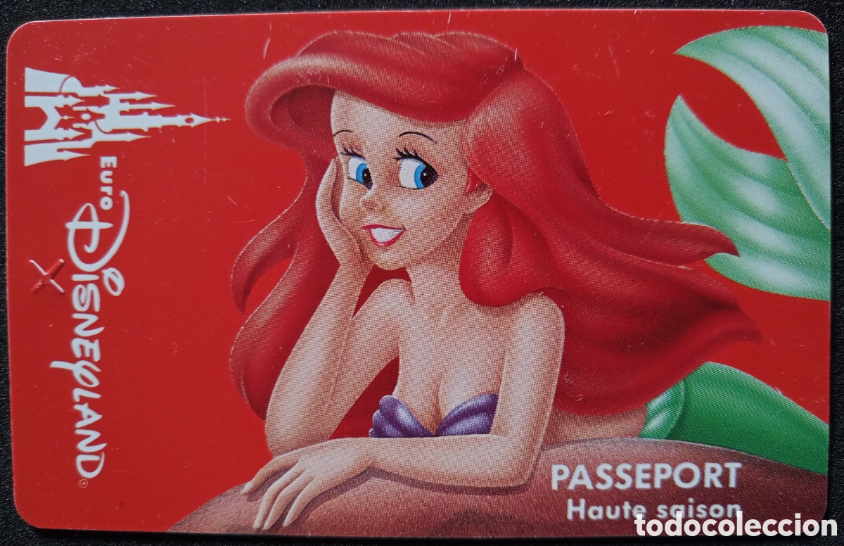 Collectionnisme Papier divers: ENTRADA DISNEYLAND PAR&Iacute;S