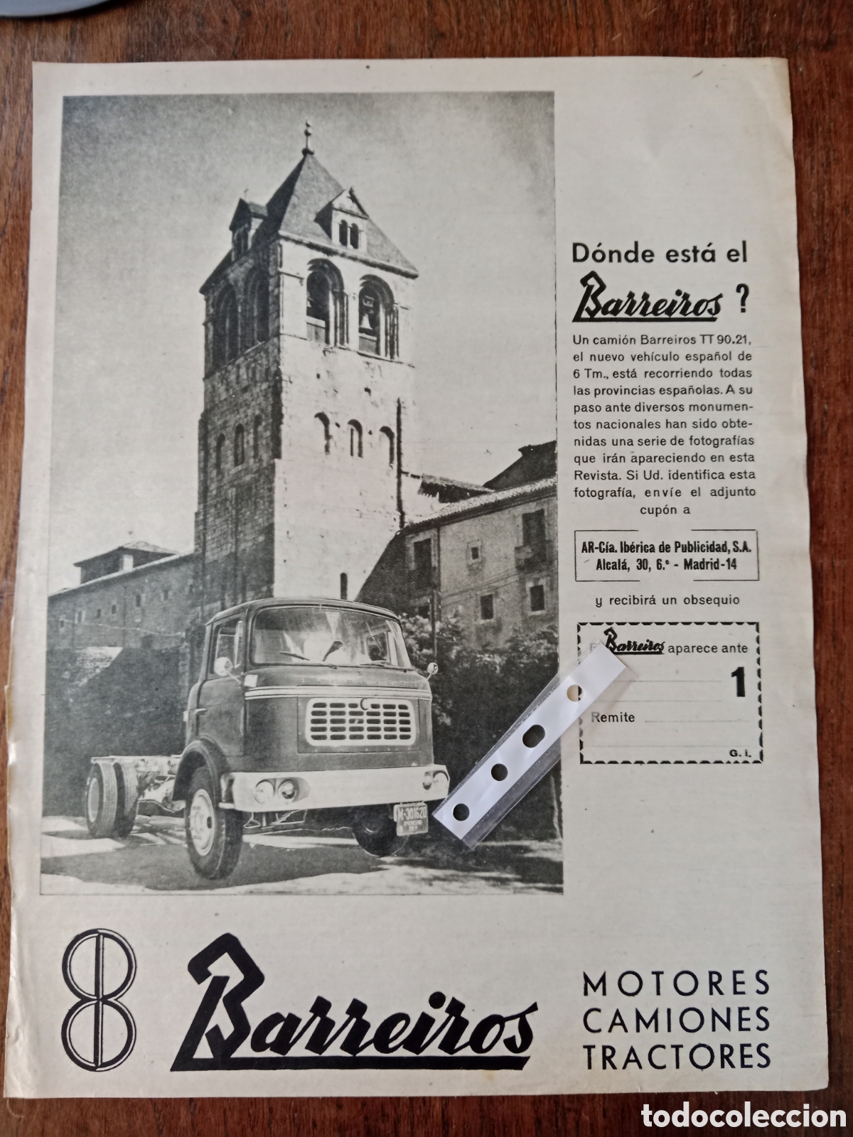 Paper Collecting Others: Publicidad cami&oacute;n barreiros