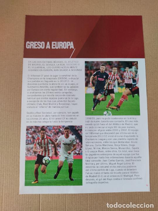 Otros Art&iacute;culos de Coleccionismo en Papel: HOJA REVISTA ATHLETIC CLUB BILBAO REPORTAJE SAUL ATLETICO MADRID SUSAETA VESGA LENGLET SEVILLA