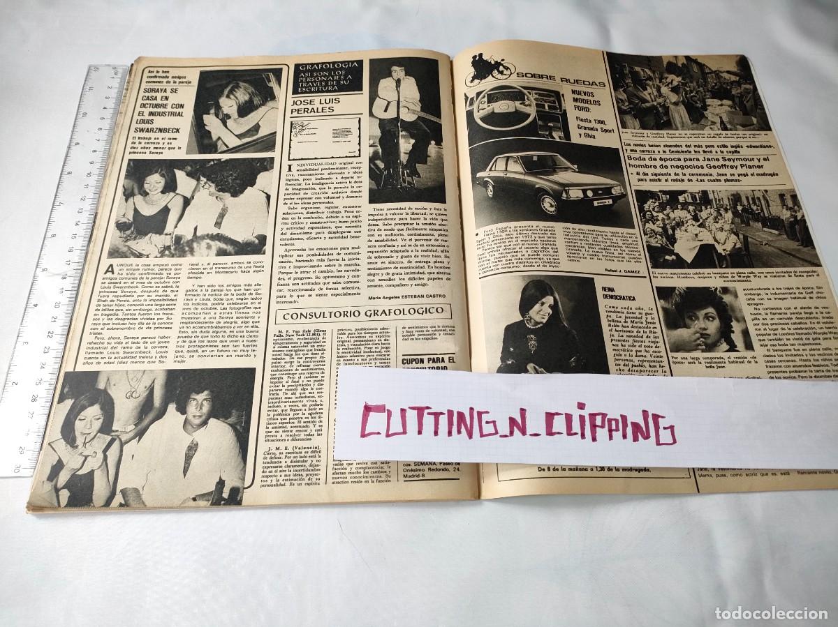 Otros Art&iacute;culos de Coleccionismo en Papel: Clipping [JOSE LUIS PERALES, JANE SEYMOUR][SM](1977) Random