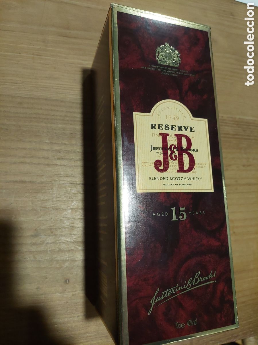Paper Collecting Others: Caja vac&iacute;a jb reserve 15 a&ntilde;os 70 cl