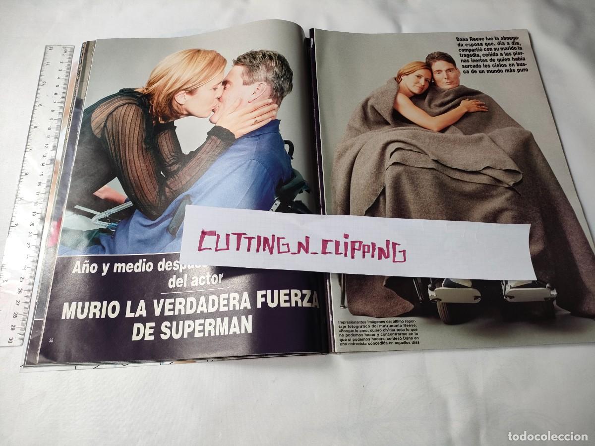 Otros art&iacute;culos de coleccionismo en papel: Clipping [CHRISTOPHER REEVE][HOLA](2006) Murio la verdadera fuerza de Superman