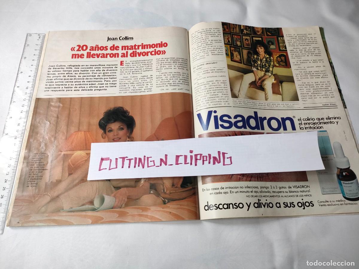 Otros art&iacute;culos de coleccionismo en papel: Clipping [JOAN COLLINS][GRB](1984) 20 a&ntilde;os de matrimonio