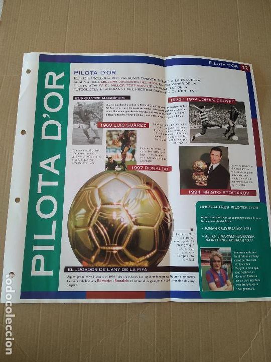 Otros art&iacute;culos de coleccionismo en papel: TIPO L&Aacute;MINA FC BARCELONA COLECCI&Oacute;N BAR&Ccedil;A 100 LA VANGUARDIA LUIS SUAREZ CRUYFF RONALDO STOICHKOV