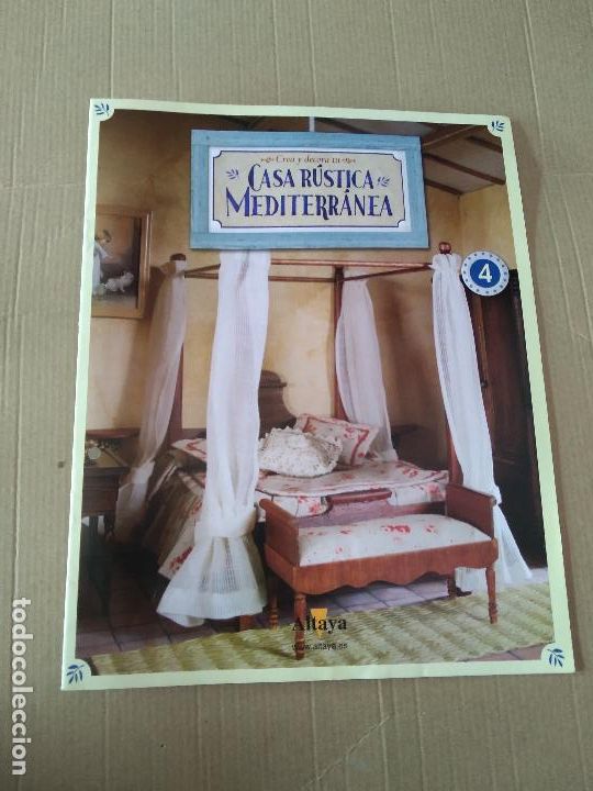 Otros Art&iacute;culos de Coleccionismo en Papel: 4 TIPO LIBRITO CREA Y DECORA TU CASA R&Uacute;STICA MEDITERRANEA PUBLICIDAD ALTAYA