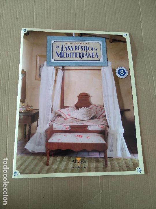 Otros Art&iacute;culos de Coleccionismo en Papel: 8 TIPO LIBRITO CREA Y DECORA TU CASA R&Uacute;STICA MEDITERRANEA PUBLICIDAD ALTAYA
