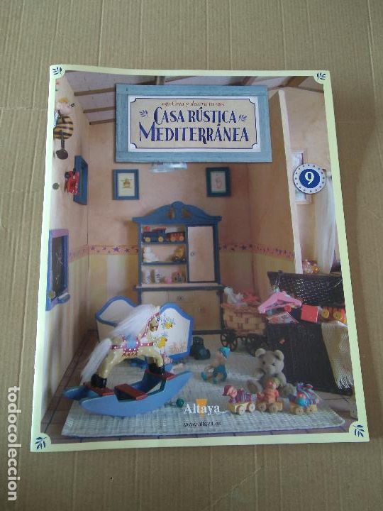 Otros Art&iacute;culos de Coleccionismo en Papel: 9 TIPO LIBRITO CREA Y DECORA TU CASA R&Uacute;STICA MEDITERRANEA PUBLICIDAD ALTAYA