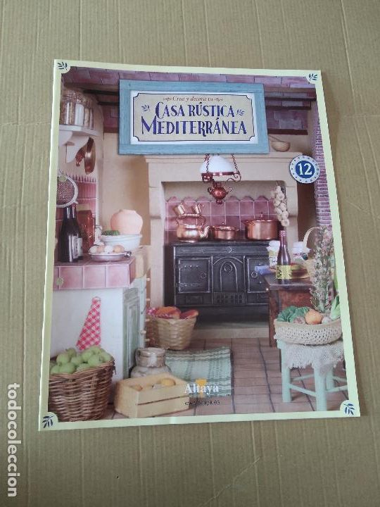 Otros Art&iacute;culos de Coleccionismo en Papel: 12 TIPO LIBRITO CREA Y DECORA TU CASA R&Uacute;STICA MEDITERRANEA PUBLICIDAD ALTAYA