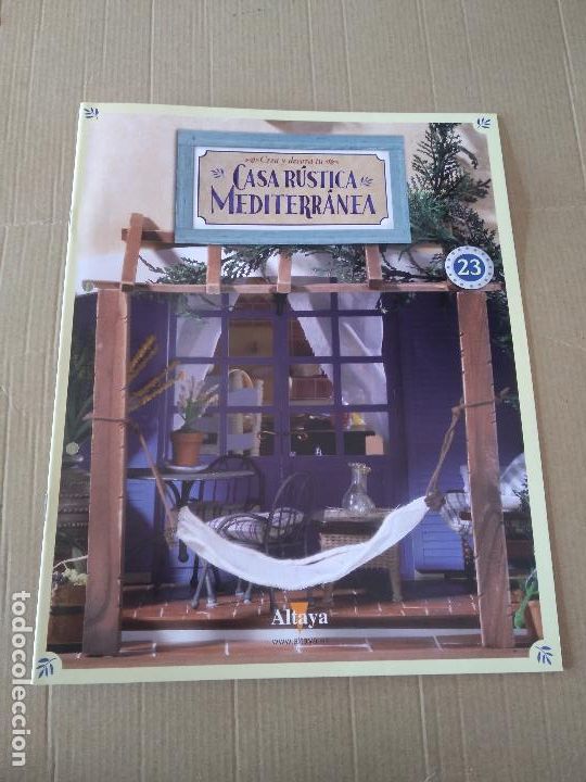 Otros Art&iacute;culos de Coleccionismo en Papel: 23 TIPO LIBRITO CREA Y DECORA TU CASA R&Uacute;STICA MEDITERRANEA PUBLICIDAD ALTAYA