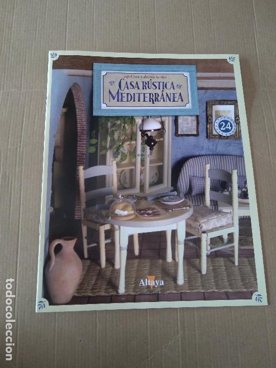 Otros Art&iacute;culos de Coleccionismo en Papel: 24 TIPO LIBRITO CREA Y DECORA TU CASA R&Uacute;STICA MEDITERRANEA PUBLICIDAD ALTAYA