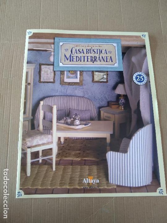 Otros Art&iacute;culos de Coleccionismo en Papel: 25 TIPO LIBRITO CREA Y DECORA TU CASA R&Uacute;STICA MEDITERRANEA PUBLICIDAD ALTAYA
