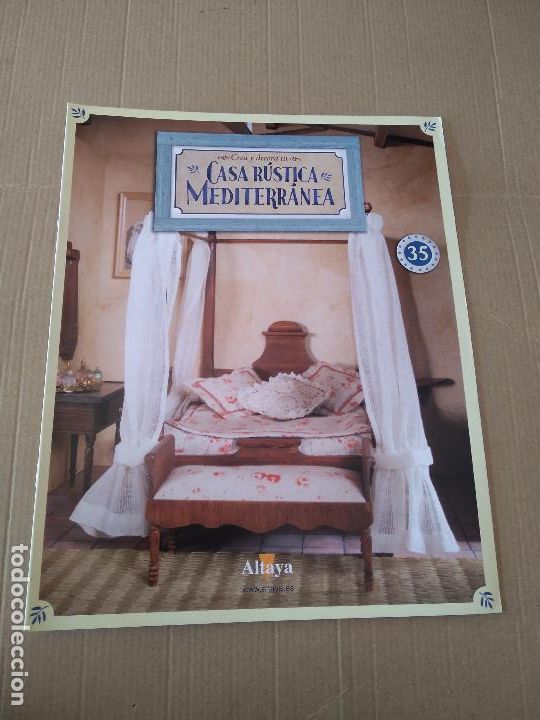 Otros Art&iacute;culos de Coleccionismo en Papel: 35 TIPO LIBRITO CREA Y DECORA TU CASA R&Uacute;STICA MEDITERRANEA PUBLICIDAD ALTAYA