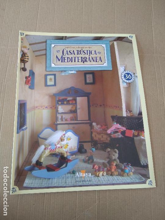 Otros Art&iacute;culos de Coleccionismo en Papel: 36 TIPO LIBRITO CREA Y DECORA TU CASA R&Uacute;STICA MEDITERRANEA PUBLICIDAD ALTAYA