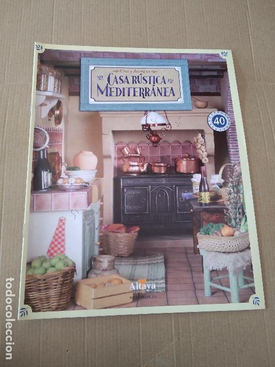 Otros Art&iacute;culos de Coleccionismo en Papel: 40 TIPO LIBRITO CREA Y DECORA TU CASA R&Uacute;STICA MEDITERRANEA PUBLICIDAD ALTAYA
