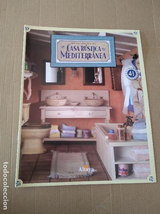 Otros Art&iacute;culos de Coleccionismo en Papel: 41 TIPO LIBRITO CREA Y DECORA TU CASA R&Uacute;STICA MEDITERRANEA PUBLICIDAD ALTAYA