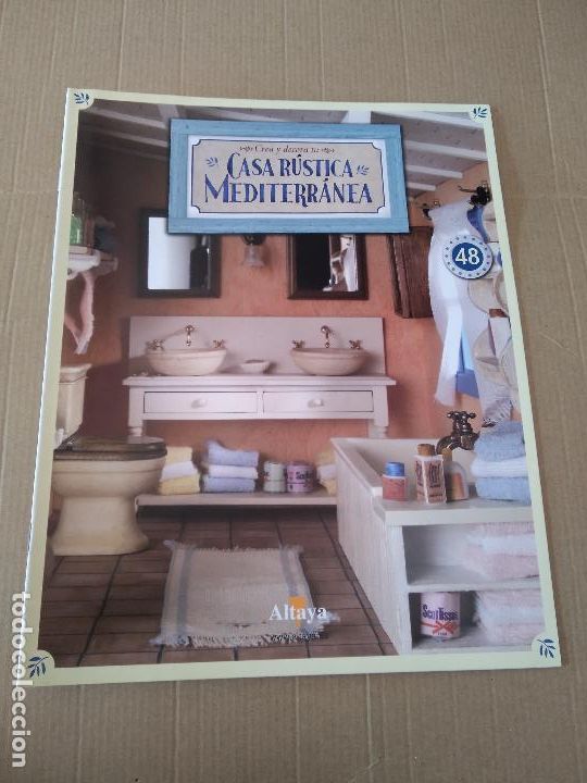 Otros Art&iacute;culos de Coleccionismo en Papel: 48 TIPO LIBRITO CREA Y DECORA TU CASA R&Uacute;STICA MEDITERRANEA PUBLICIDAD ALTAYA