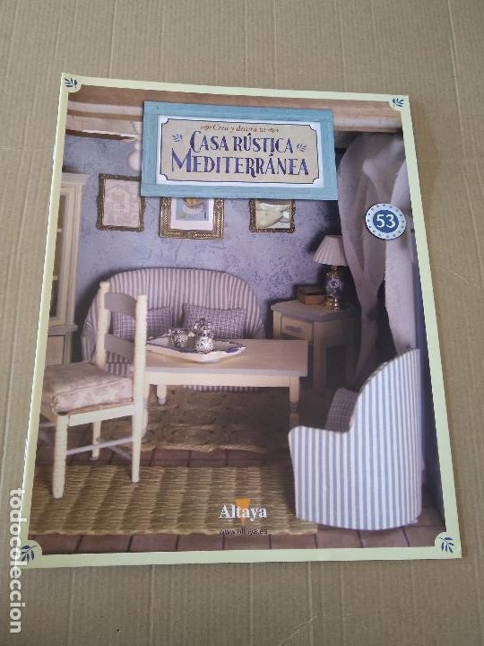 Otros Art&iacute;culos de Coleccionismo en Papel: 53 TIPO LIBRITO CREA Y DECORA TU CASA R&Uacute;STICA MEDITERRANEA PUBLICIDAD ALTAYA