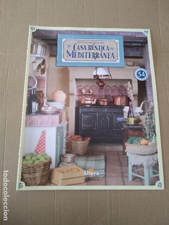 Otros Art&iacute;culos de Coleccionismo en Papel: 54 TIPO LIBRITO CREA Y DECORA TU CASA R&Uacute;STICA MEDITERRANEA PUBLICIDAD ALTAYA
