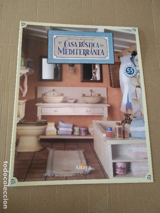 Otros Art&iacute;culos de Coleccionismo en Papel: 55 TIPO LIBRITO CREA Y DECORA TU CASA R&Uacute;STICA MEDITERRANEA PUBLICIDAD ALTAYA