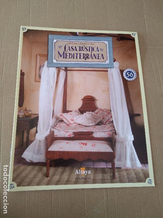 Otros Art&iacute;culos de Coleccionismo en Papel: 56 TIPO LIBRITO CREA Y DECORA TU CASA R&Uacute;STICA MEDITERRANEA PUBLICIDAD ALTAYA