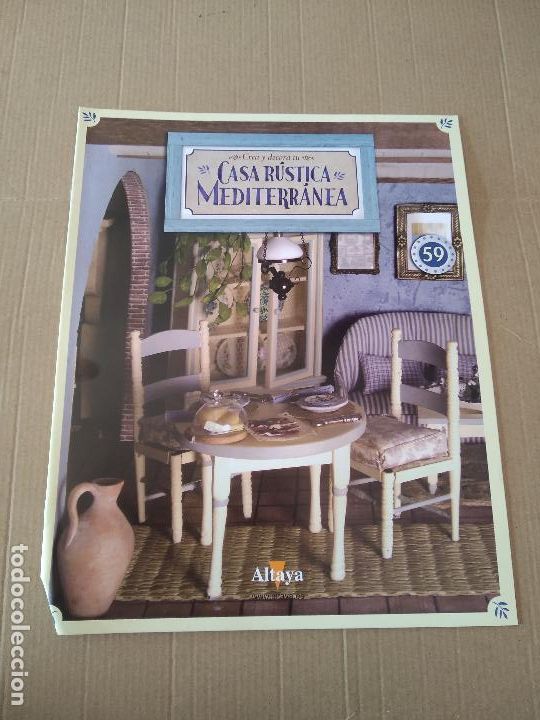 Otros Art&iacute;culos de Coleccionismo en Papel: 59 TIPO LIBRITO CREA Y DECORA TU CASA R&Uacute;STICA MEDITERRANEA PUBLICIDAD ALTAYA