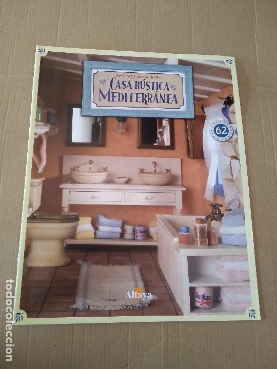 Otros Art&iacute;culos de Coleccionismo en Papel: 62 TIPO LIBRITO CREA Y DECORA TU CASA R&Uacute;STICA MEDITERRANEA PUBLICIDAD ALTAYA