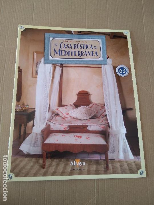 Otros Art&iacute;culos de Coleccionismo en Papel: 63 TIPO LIBRITO CREA Y DECORA TU CASA R&Uacute;STICA MEDITERRANEA PUBLICIDAD ALTAYA