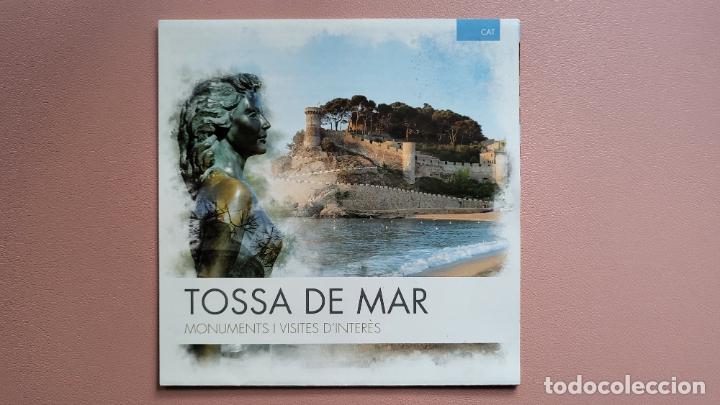 Otros Art&iacute;culos de Coleccionismo en Papel: FOLLETO TUR&Iacute;STICO TOSSA DE MAR AVA GARDNER ESCULTURA PLATJA MURALLES