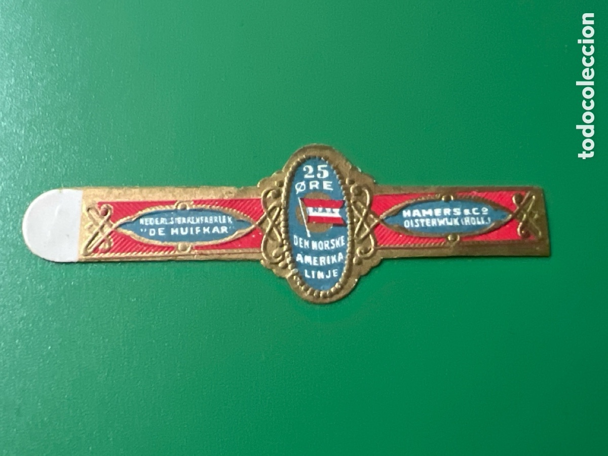 Paper Collecting Others: V3610. . Vitolas - Vitola - Bagues de Cigare Cigar Bands - Anciennes Bauchbinden