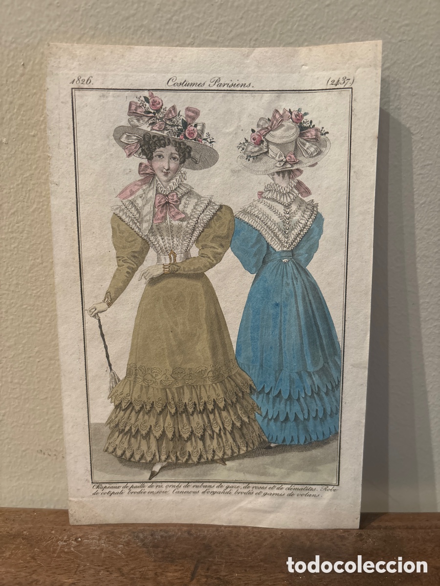 Otros art&iacute;culos de coleccionismo en papel: Grabado Frances sobre 1880