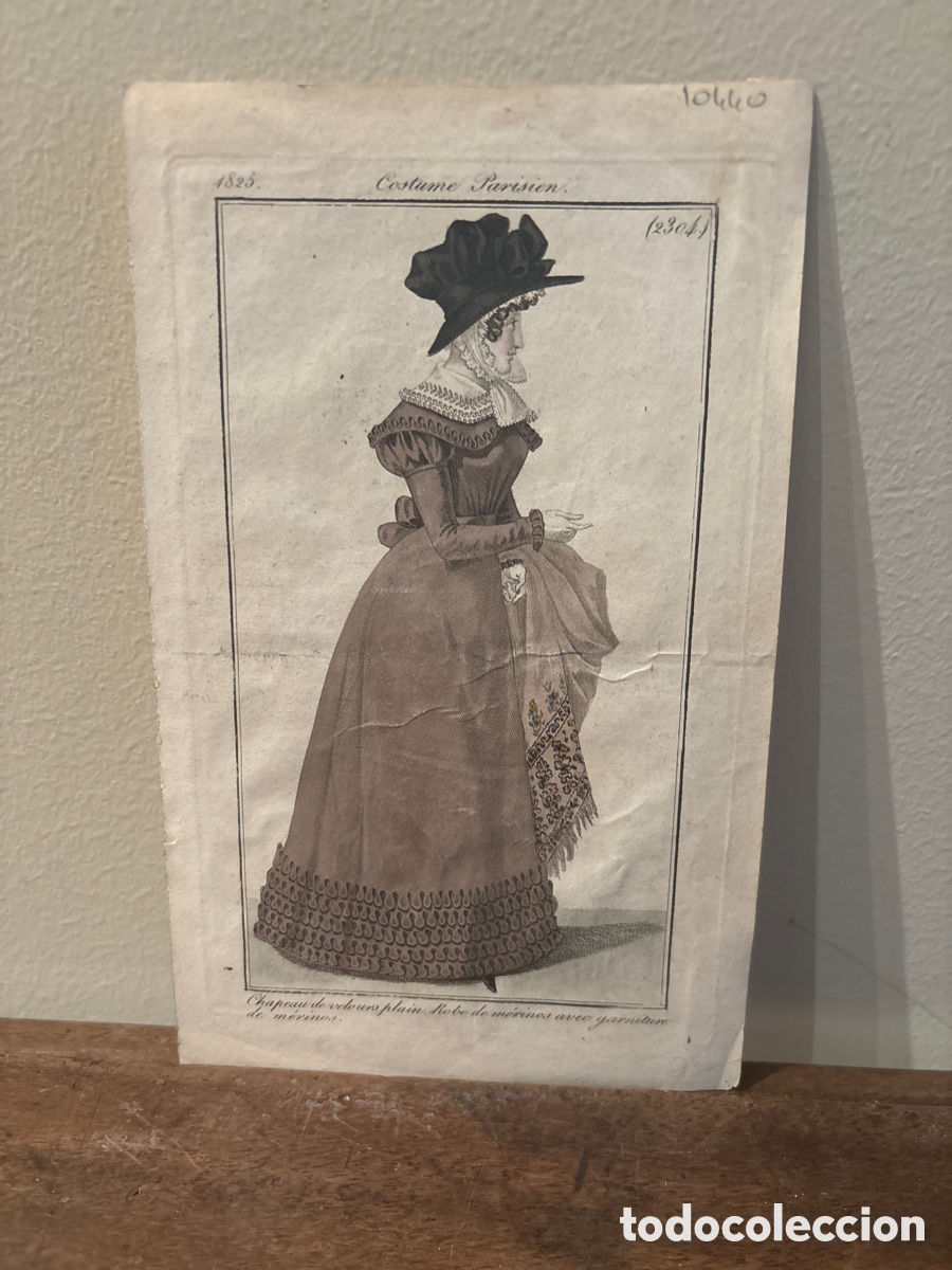Otros art&iacute;culos de coleccionismo en papel: Grabado franc&eacute;s sobre 1880