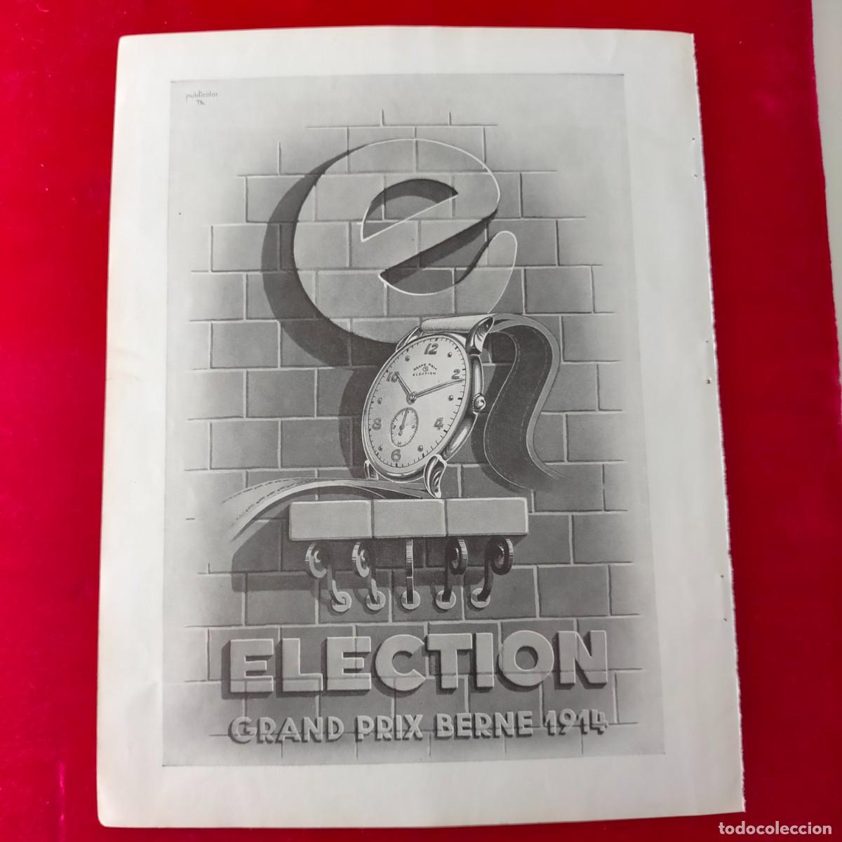Paper Collecting Others: Publicidad reloj Election