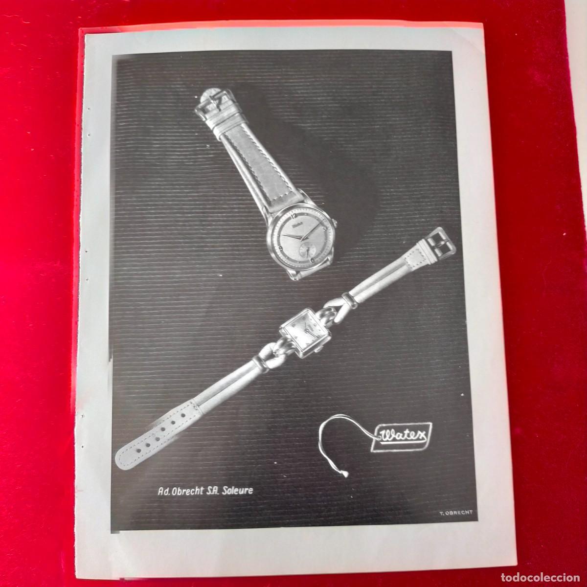 Outros artigos de papel: Publicidad reloj Watex