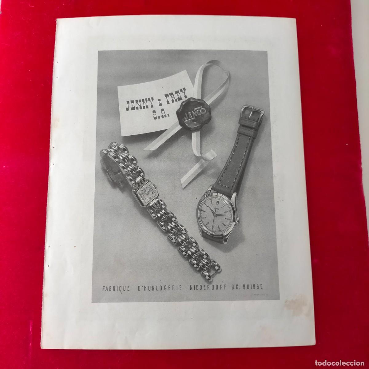 Otros art&iacute;culos de coleccionismo en papel: Publicidad reloj Jenny & Frey