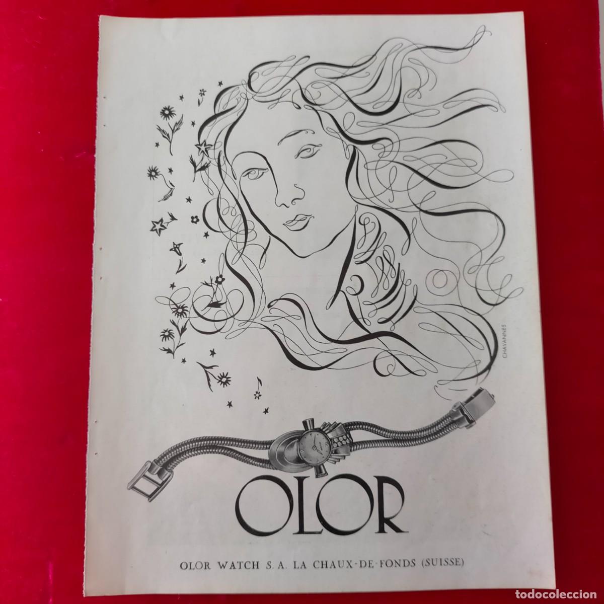 Outros artigos de papel: Publicidad reloj Olor