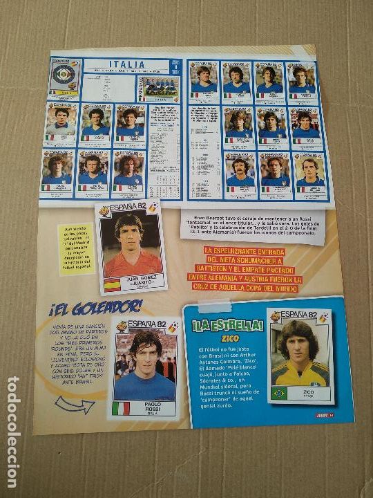 Otros Art&iacute;culos de Coleccionismo en Papel: HOJA REVISTA JUGON REVIVAL MUNDIAL 1982 MRJ BRAHIMI GRANADA ALEXIS SUSAETA AZPILICUETA ROBERTO