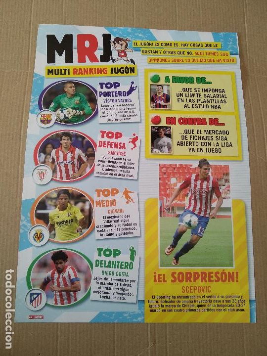 Sammelleidenschaft Andere Papierartikel: HOJA REVISTA JUGON MRJ SCEPOVIC REVIVAL CROMOS EDICIONES ESTE 1983-84 MAGICO GONZALEZ ATHLETIC