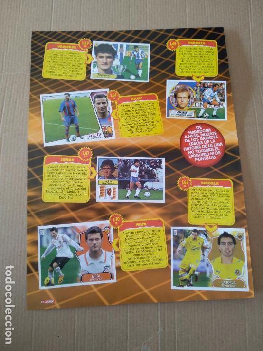 Otros Art&iacute;culos de Coleccionismo en Papel: HOJA REVISTA JUGON REPORTAJE CROMOS MARADONA SAVIOLA ROBERTO CARLOS DE LA PE&Ntilde;A MATA CAZORLA GIULY