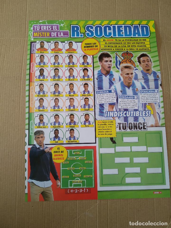 Otros Art&iacute;culos de Coleccionismo en Papel: HOJA REVISTA JUGON REPORTAJE TU ERES MISTER SOCIEDAD ZUBELDIA ODEGAARD OYARZABAL NAVAS MODRIC MESSI