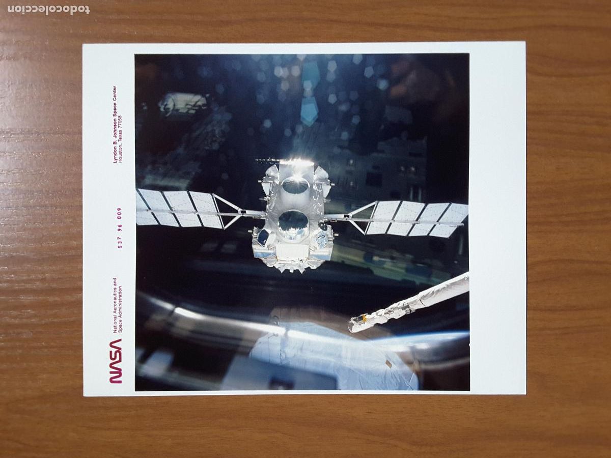 Paper Collecting Others: Foto original NASA tama&ntilde;o DIN A4, Misi&oacute;n STS-37 (S37-96-009)- Space Shuttle
