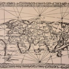 Otros Artículos de Coleccionismo en Papel: MAPA UNIVERSAL DE 1522