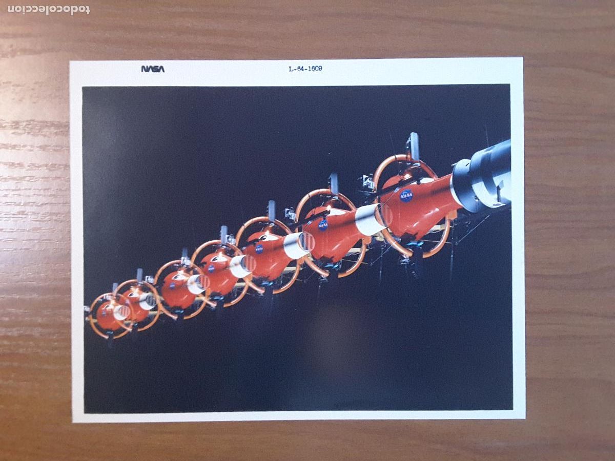 Outros artigos de papel: Foto original NASA tama&ntilde;o DIN A4, L-64-1609 - Simulador acoplamiento Gemini