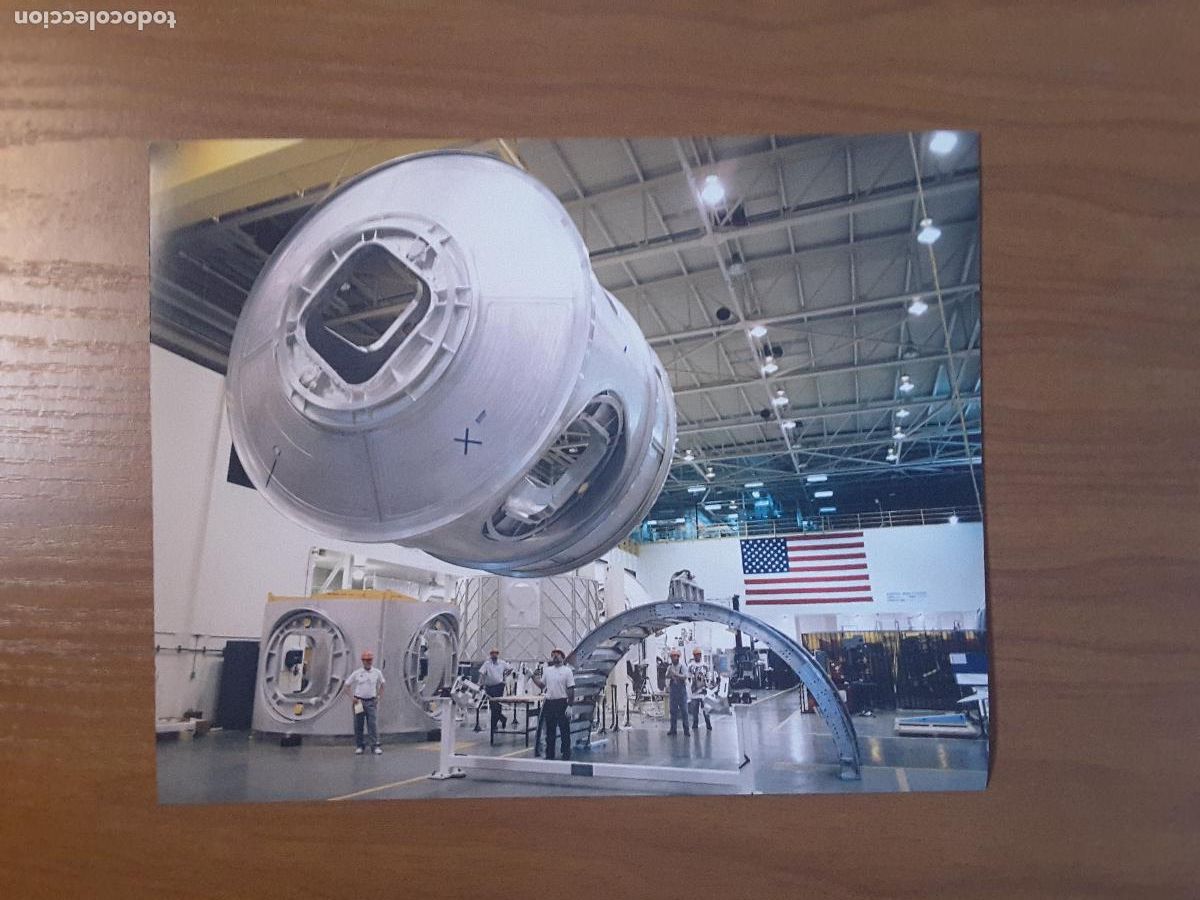 Paper Collecting Others: Foto original Boeing tama&ntilde;o DIN A4, ISS