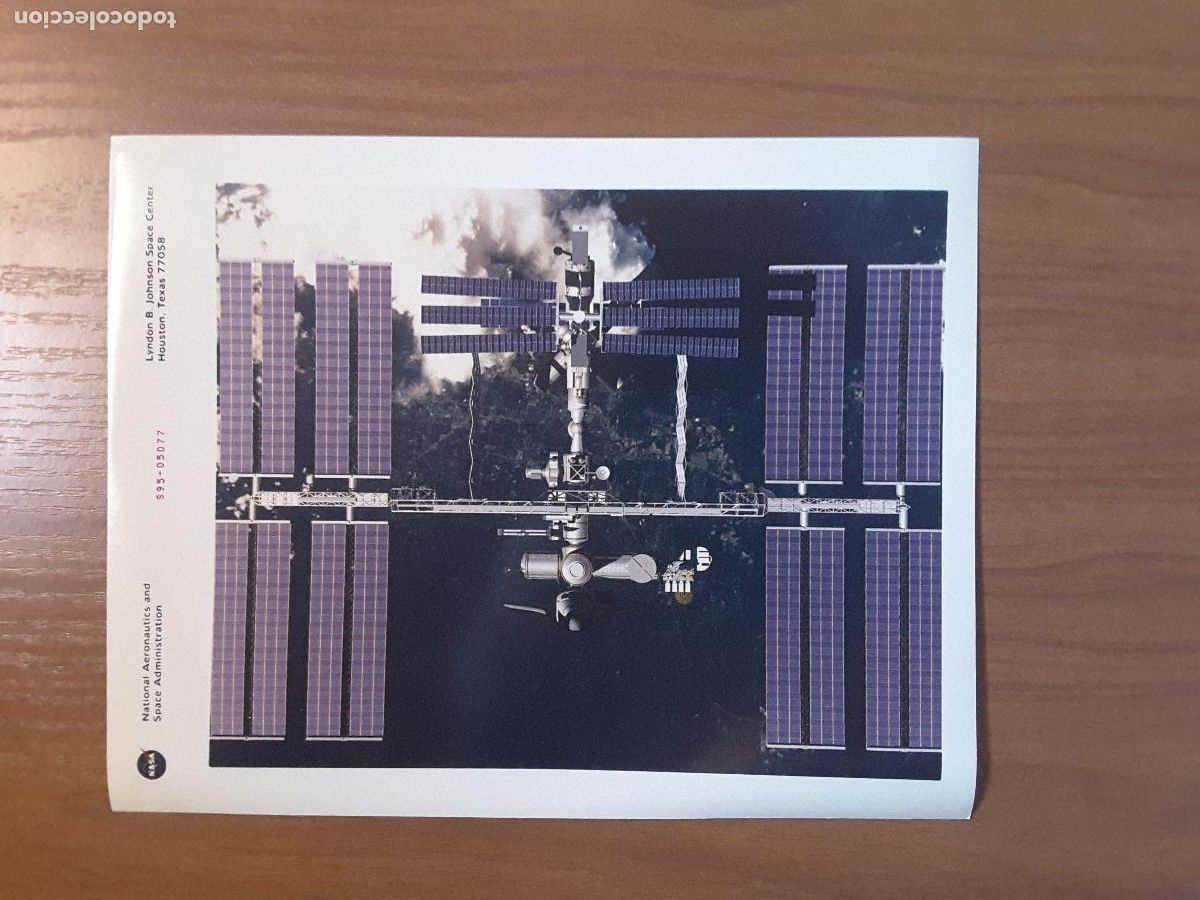 Outros artigos de papel: Foto original NASA tama&ntilde;o DIN A4, S95-05077 - ISS
