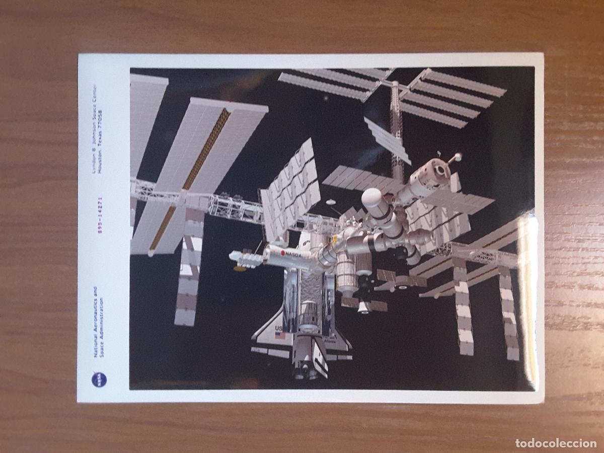 Paper Collecting Others: Foto original NASA tama&ntilde;o DIN A4, S95-14271 - ISS