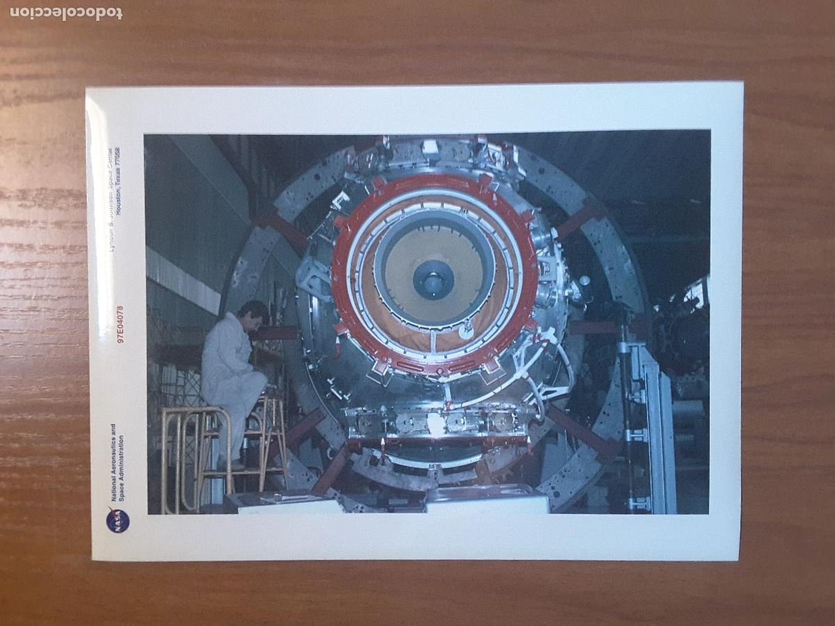 Collectionnisme Papier divers: Foto original NASA tama&ntilde;o DIN A4, 97E04078 - ISS