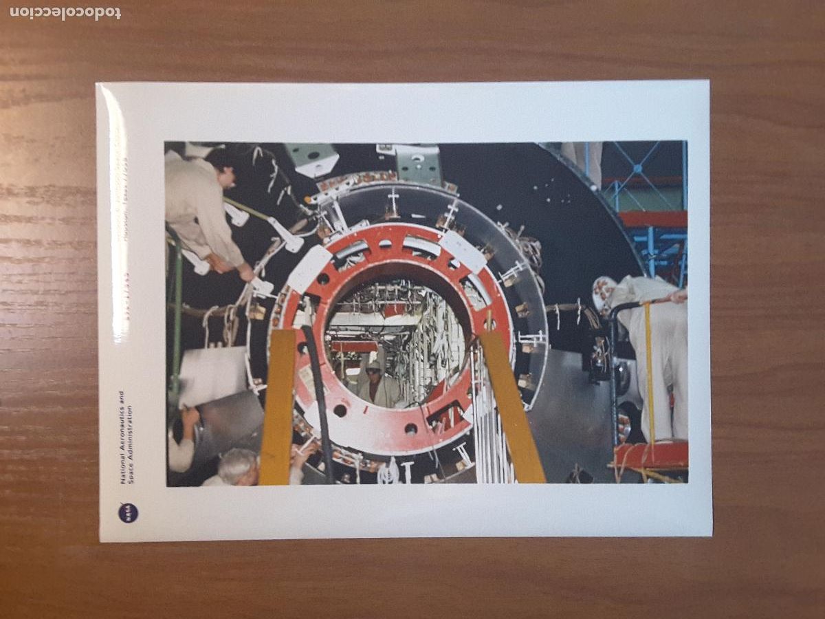Collectionnisme Papier divers: Foto original NASA tama&ntilde;o DIN A4, S96-17545 - ISS