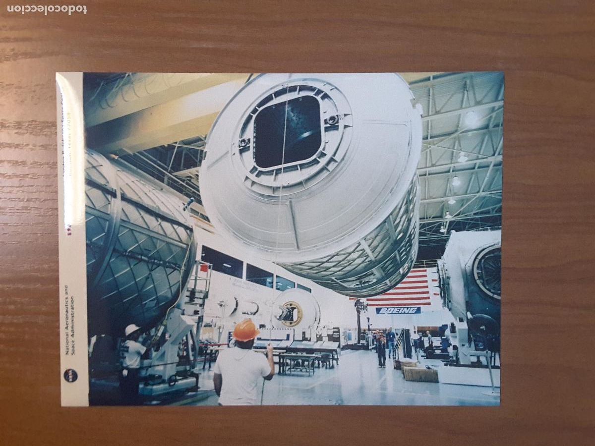 Collectionnisme Papier divers: Foto original NASA tama&ntilde;o DIN A4, S96-12737 - ISS